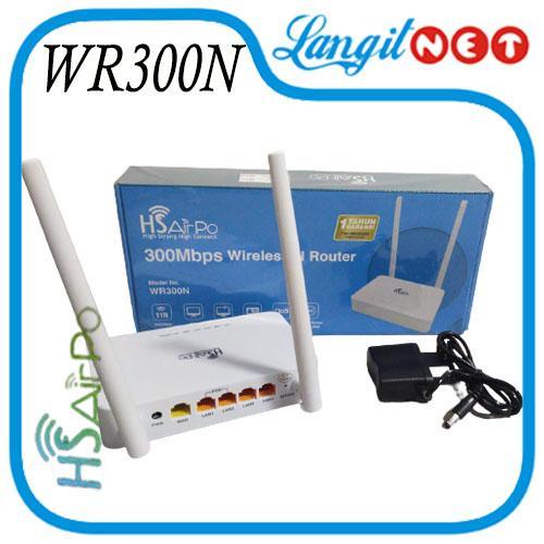 Hs Airpo Wr300N 300Mbps Wireless N Router