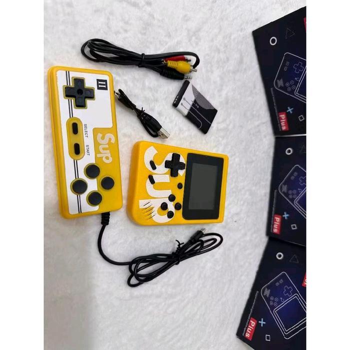 GAMEBOY MINI + STICK GAME RETRO FC 400 GAMES IN1 / MAINAN ANAK GAMEBOY GAME RETRO SUP X GAMEBOX +