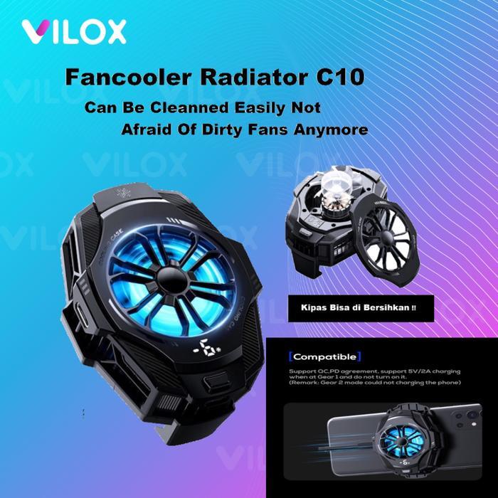 C10 funcooler fan cooling pendingin hp radiator+charger iphone TYPE C