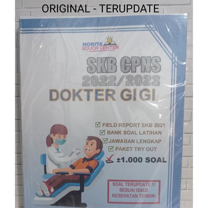 HOT SALE BUKU SKB DOKTER GIGI CPNS 2021/ORIGINAL- T'UPDATE- T'LENGKAP TERMURAH