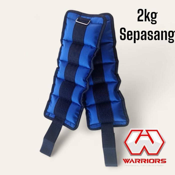pemberat kaki 2kg bending kaki wristband Alat Olahraga
