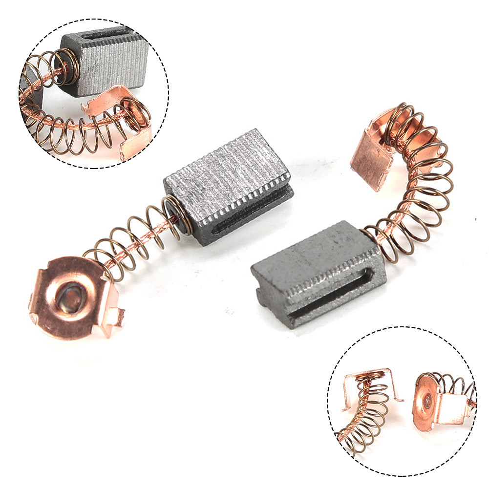 2pcs Carbon Brushes 5*8*12mm Spare Parts For Black Decker Angle Grinder G720 Electric Hammer Drill G