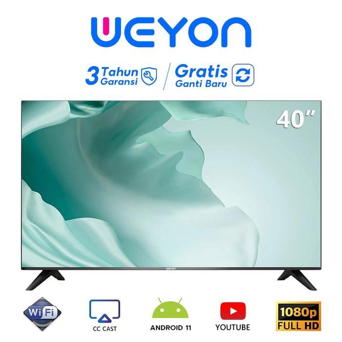 [KHUSUS INSTANT] BIG PROMOO - SMART TV WEYON 40 inch - WEYON 43 inch - 40 SMART TV, KIRIM INSTANT