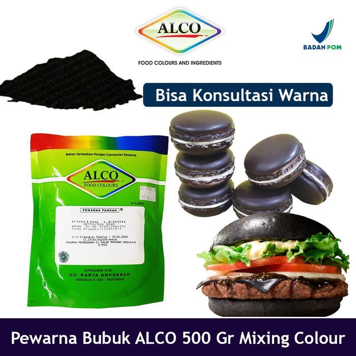 Pewarna Makanan Kue Bubuk Alco 500 G Mixing Colour Terlaris