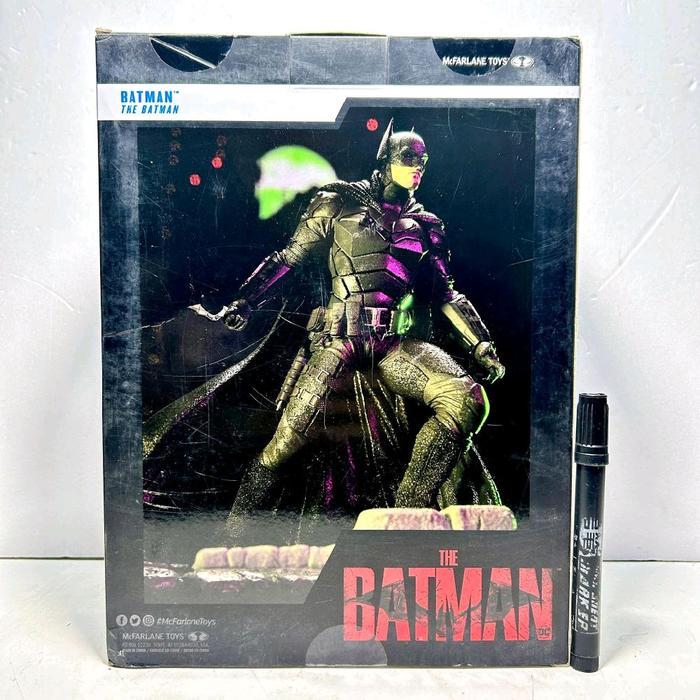 HOT SALE MAINAN ACTION FIGURE BATMAN DC MULTIVERSE THE BATMAN 12-INCH STATUE [THE BATMAN MOVIE