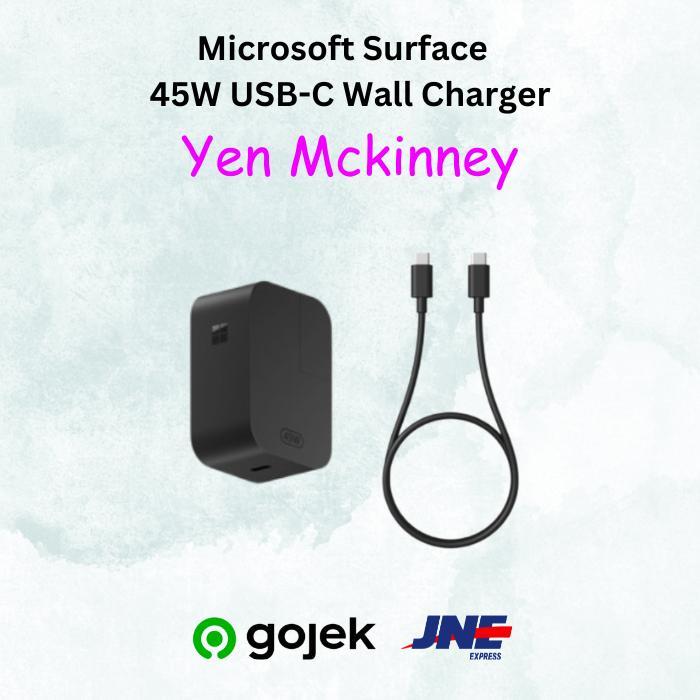 Microsoft Surface 45W USB-C Wall Charger Surface Pro 12" Inch
