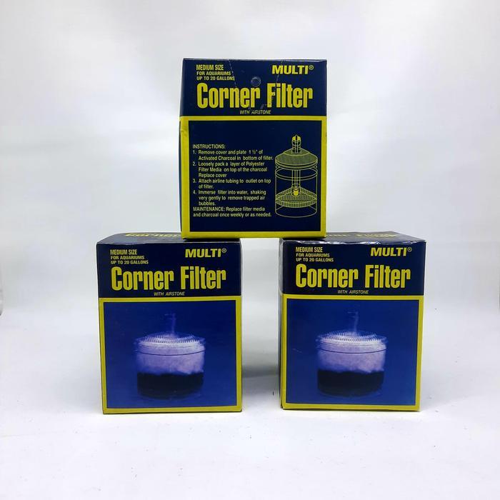 Terlariss MULTI CORNER FILTER MEDIUM SUDUT MEDIUM AQUARIUM AQUASCAPE