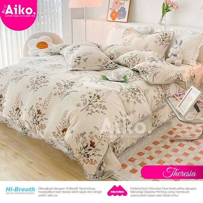 Bahan Kain Sprei Meteran Polos dan Motif Lebar kain 240cm katun disperse