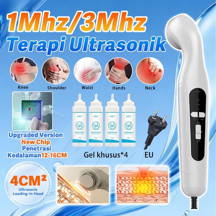 Ultrasound Pain Relief Therapy Ready Ultrasound Terapi Portable Terapi Pereda Nyeri Ultrasonik