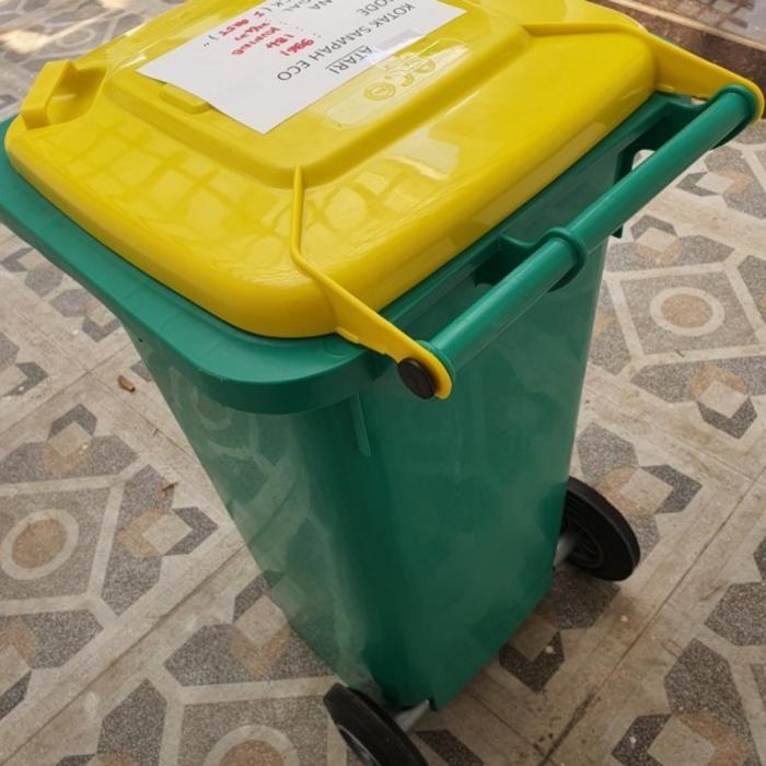 TEMPAT SAMPAH RODA 120 LITER/TONG SAMPAH BESAR RODA 120 LITER