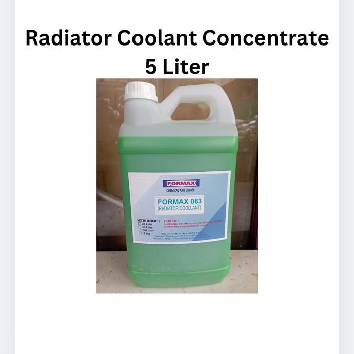 Radiator Coolant Concentrate ukuran kemasan 5 Liter