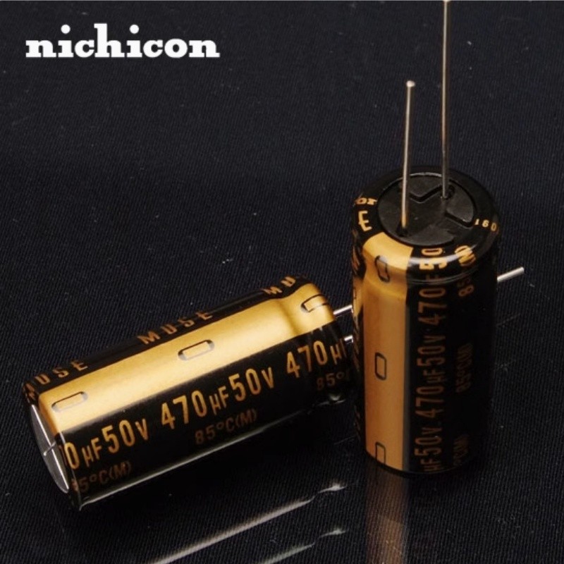 10pcs New Nichicon MUSE KZ Series 25V 50V 100V 10UF 22UF 33UF 47UF 100UF 220UF 470UF 1000UF Hi-Fi