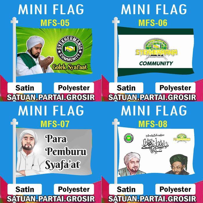 MINI FLAG SYEKHERMANIA/BENDERA SYEKHERMANIA/BENDERA MINI FLAG CUSTOM