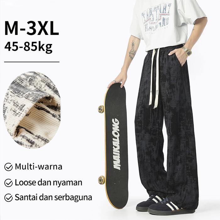 S7 celana batik corduroy Casual panjang pria premium original korean style trackpants and sweatpants