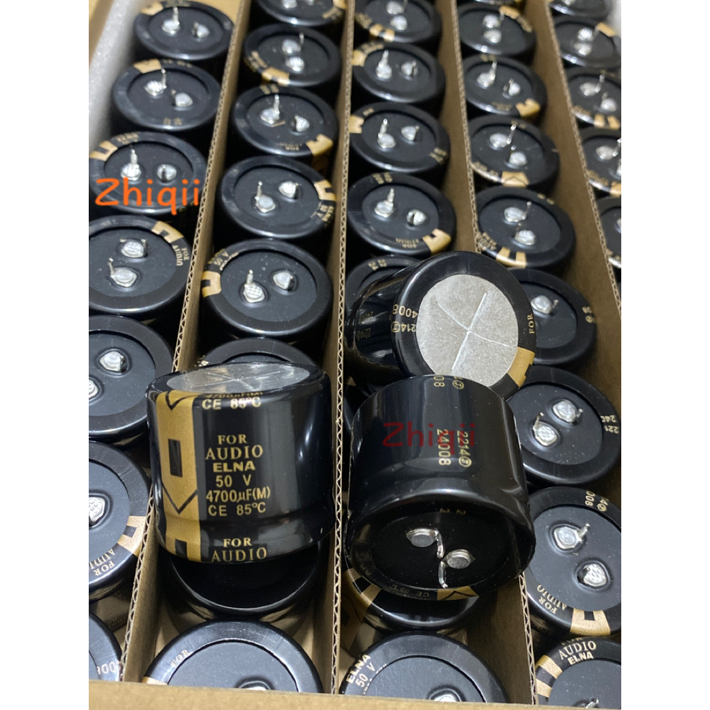 1pcs/2pcs Original new 4700UF 50V Japan ELNA Capacitor 50V4700UF 35*30 AUDIO