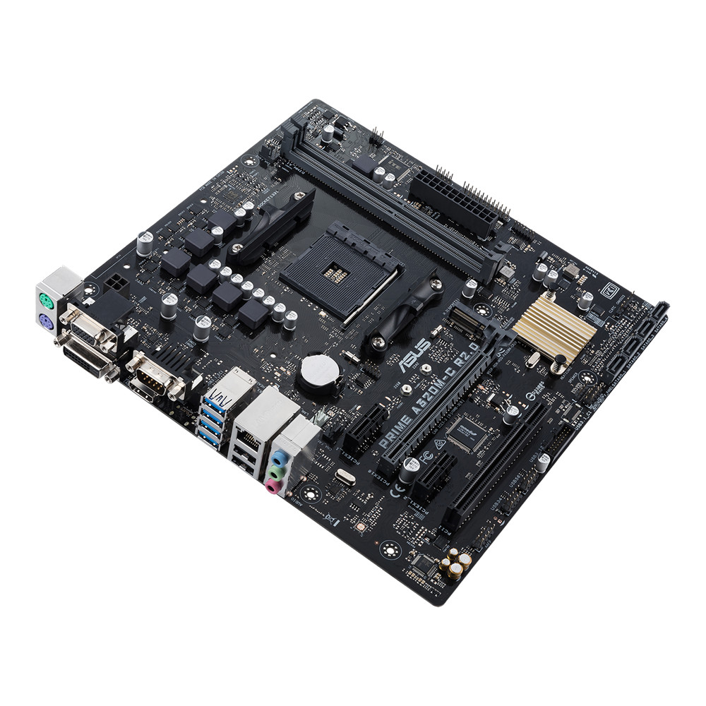 AMD AM4 placa m?e ASUS PRIME A320M-C R2.0 Motherboard CPU Ryzen 7 5800X3D 5800X 5 5600X 5500 3600