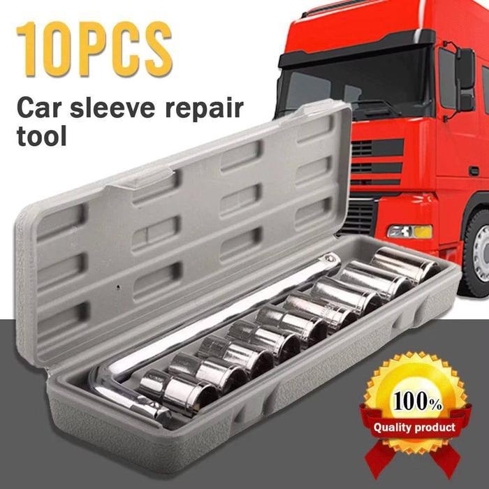 Kunci Socket Wrench-Kunci Socket 10 Pcs Dan 27 Pcs Mata Kunci Socket Set 10 Pcs Terlaris