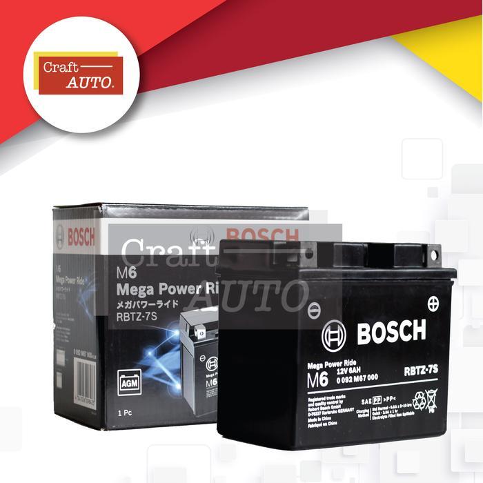Aki Motor Honda Sonic 150 Bosch Rbtz-7S
