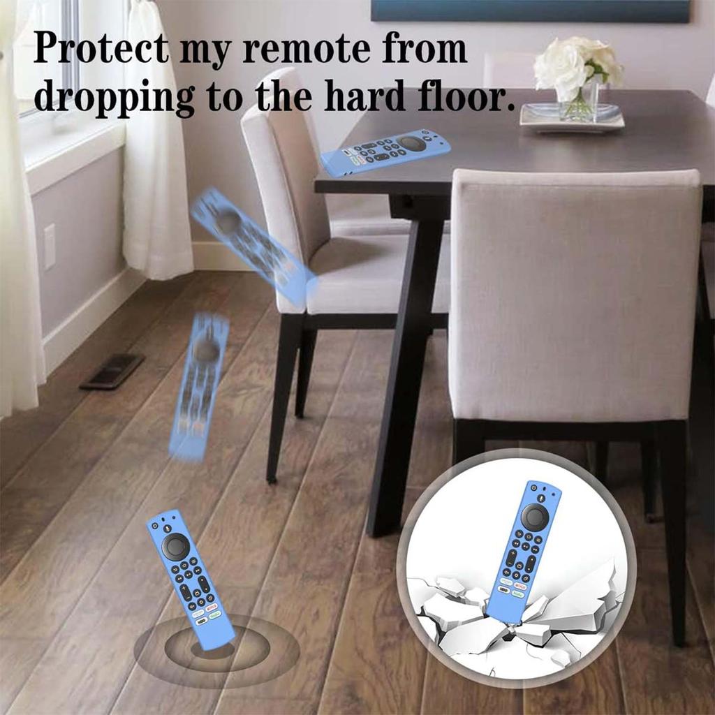 Silicone Remote case for 2023 Fire TV Stick 4K Max 2nd/Fire TV Omni Series/Fire TV 4-Series Remote
