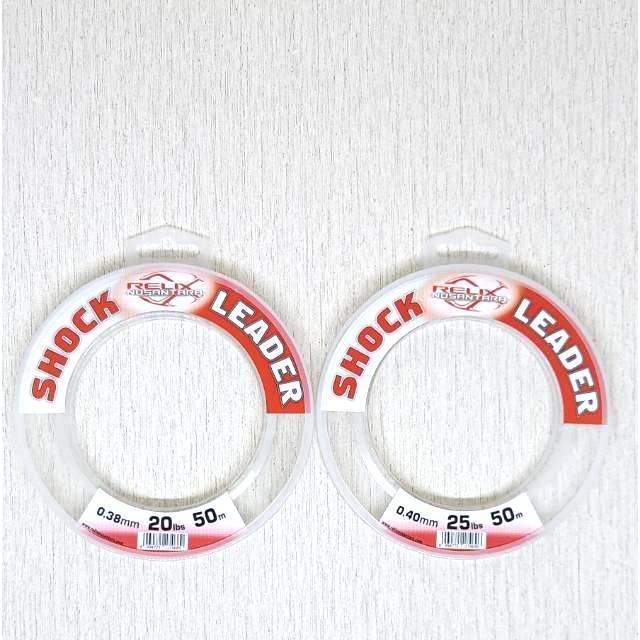 Senar Pancing Shock Leader Relix Nusantara 50M 15Lb 20Lb 30Lb 50Lb