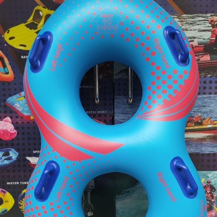 BAN RENANG PELAMPUNG UKURAN 42" DOUBLE UNTUK WATERPARK KOLAM