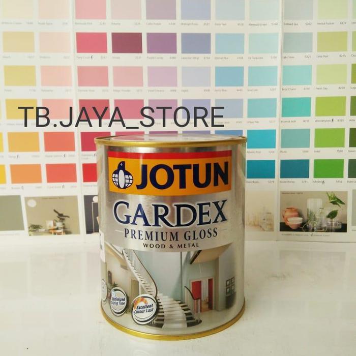 CAT JOTUN KAYU & BESI GARDEX PREMIUM 1 KG BUFF BROWN 1676
