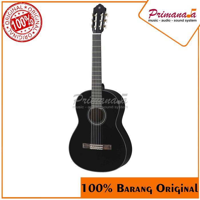 Yamaha C40 Black Gitar Akustik C-40 Hitam Guitar Acoustic Original