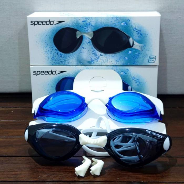 KACAMATA RENANG SPEEDO AQUAPULSE Anti fog Anti UV free Nose bridge
