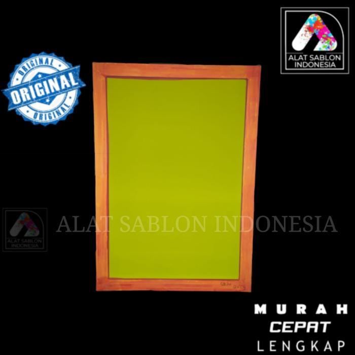 SCREEN ALUMUNIUM TANPA BAUT RIVET 40X60 T77 KUNING HEMAT