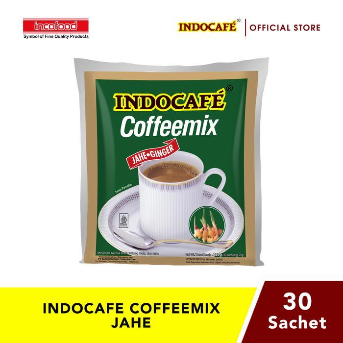 Indocafe Coffeemix Jahe (30 Sachet) Terlaris