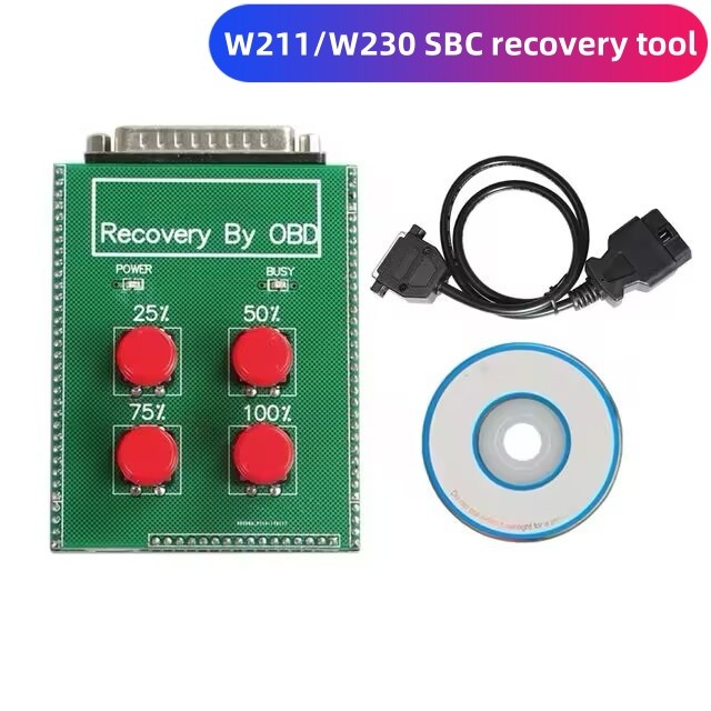 For Mercedes SBC W211 E-Class OBD2 W211/R230 ABS/SBC OBD 16PIN Connector Car Diagnostic Repair Code