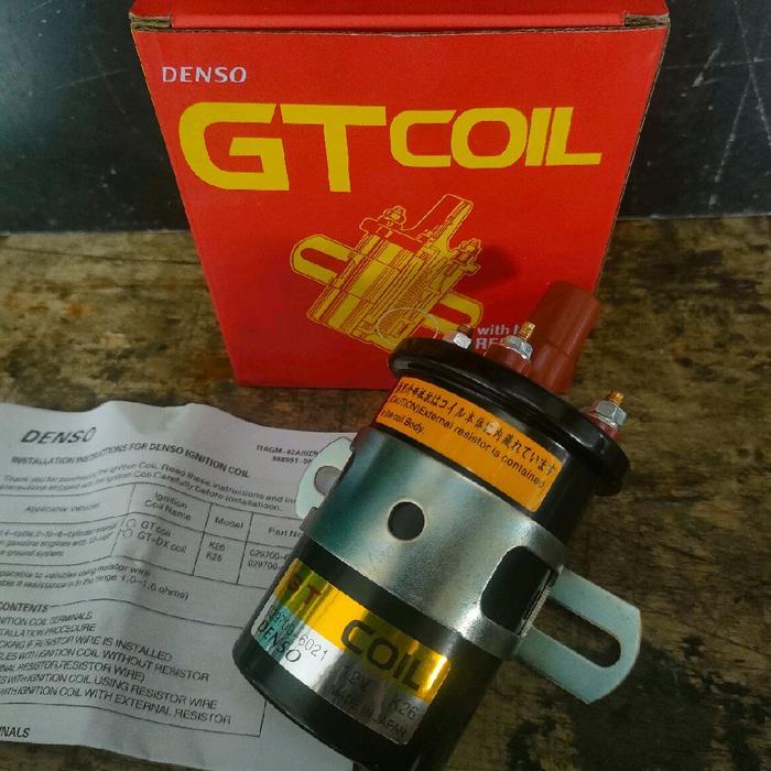 Coil Igniton Denso GT 12Volt Universal 3Pin 029700-6021 Japan