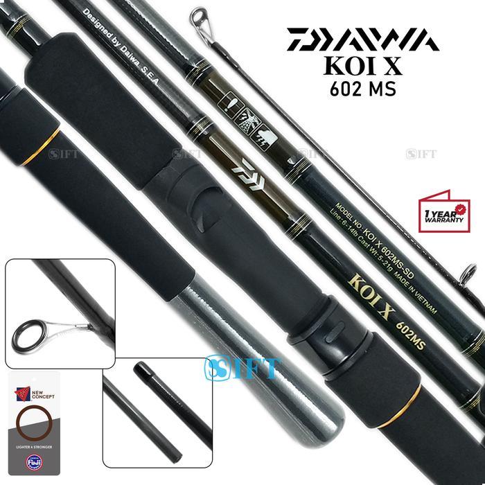 Joran Daiwa Koi X Fuji Guides Galapung Mas Galatama Lele Bawal Ift