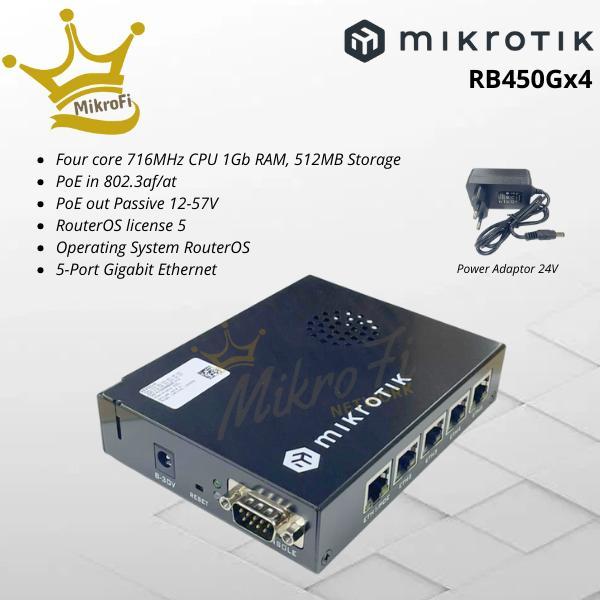 Mikrotik Rb 450 Gx4 Rb450Gx4