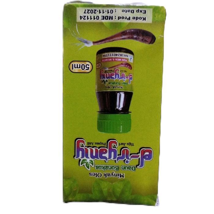 Minyak Daun Bungkus 3 (Tiga) Jari Formula Bang Ruhy El-Iryaniy