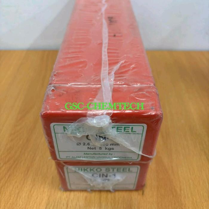 Kawat Las Cin-1 2,6MM Nikko Steel / Kawat Las Cin 1 2,6MM Nikko Steel (1Kg)