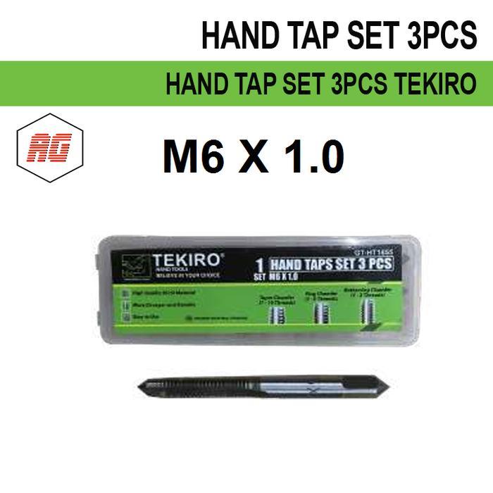 Tekiro Handtap / Hand Tap Ulir M6 X 1.0