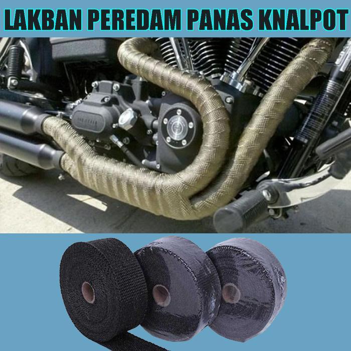 Dbspart - Exhaust Wrap Peredam Panas Knalpot Motor Pelindung Knalpot