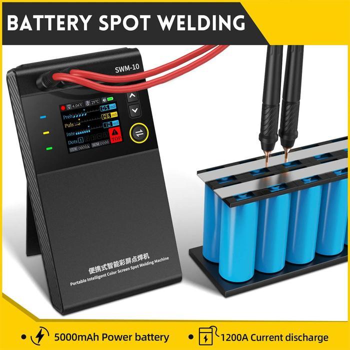 Mesin Las Mini Portable Spot Welding Machine Power Bank 5000Mah - Swm-10 - 01920