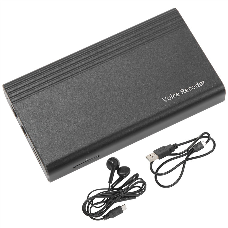 Voice Activated Recorder Mini Digital Audio Dictaphone Professional Voice Activated Audio Recorder