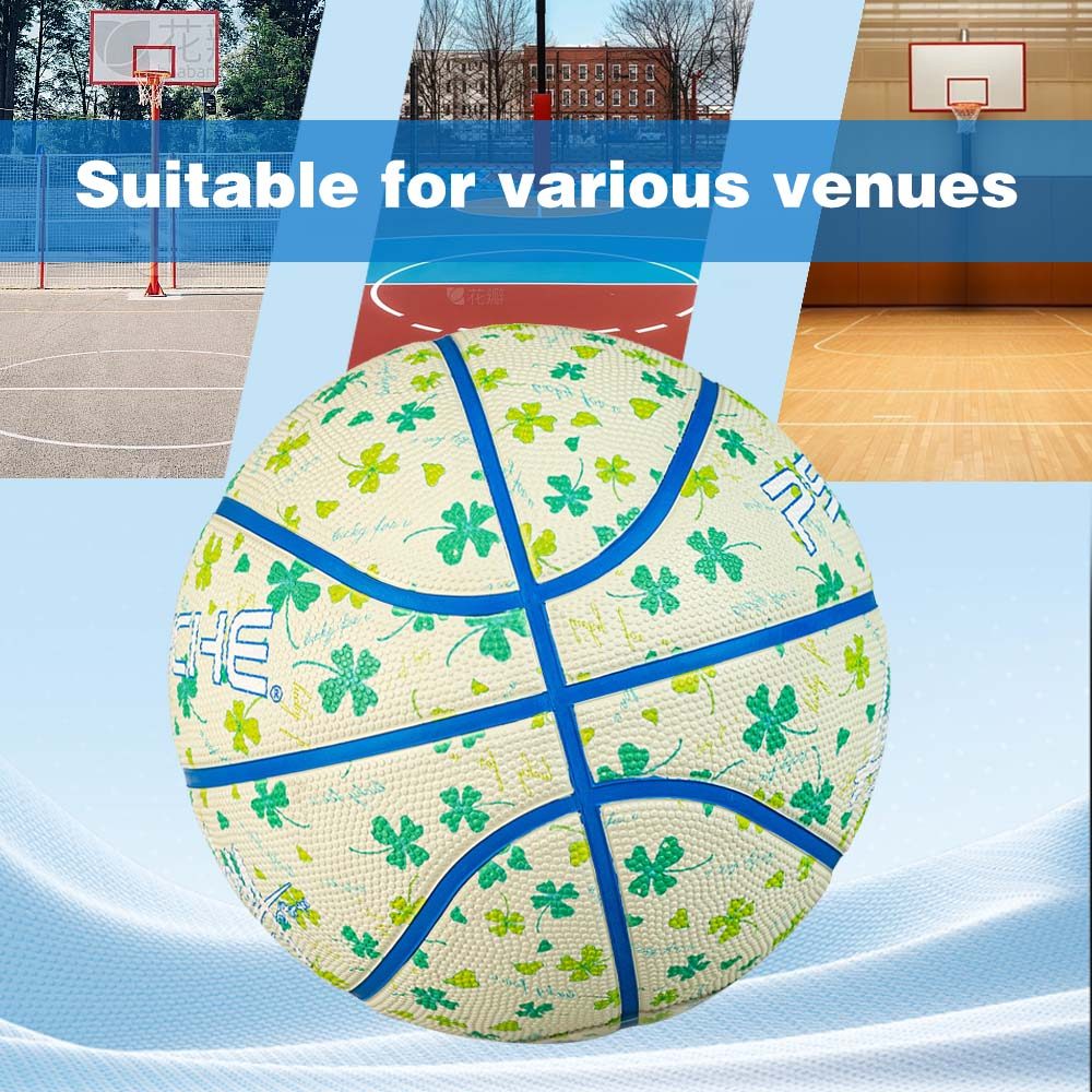 PSYCHE Size 5 Rubber Basketball Waterproof & Anti-Slip Wear-Resistant For Cement Courts Outdoor