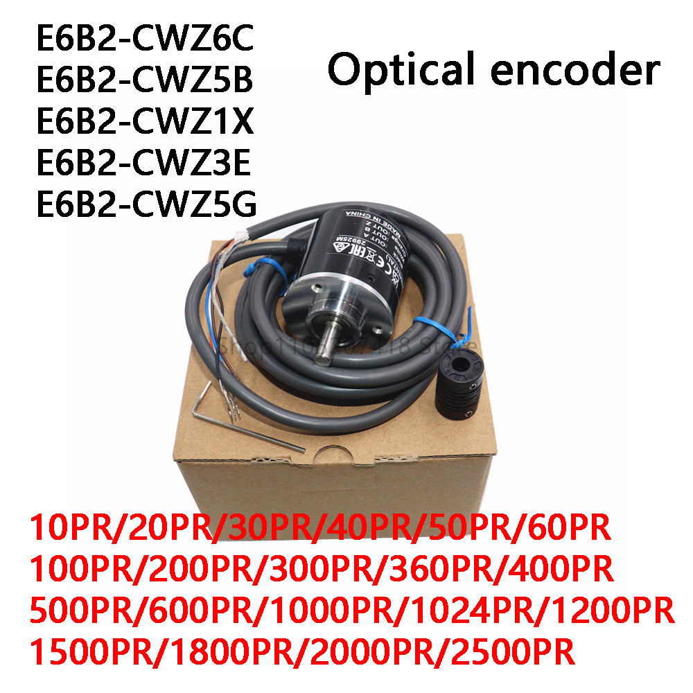 E6B2CWZ6C 1000P/R Optical Rotary encoder E6B2-CWZ6C E6B2-CWZ5B E6B2-CWZ1X E6B2-CWZ3E E6B2-CWZ5G