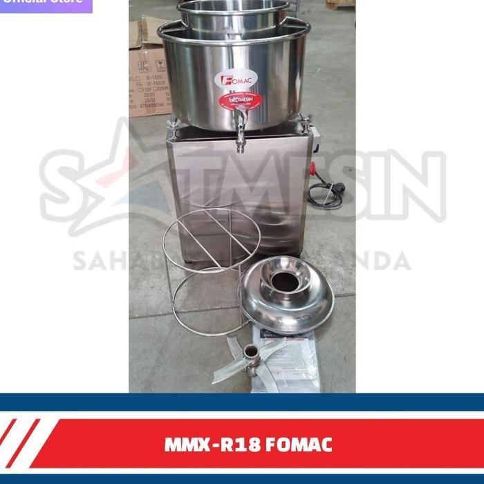 MESIN PENGADUK ADONAN BAKSO FOMAC MMX-R18