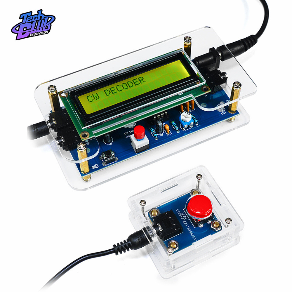 Cw Trainer Morse Code Training Partner Keyer Interpreter Diy Electronic Component Kit