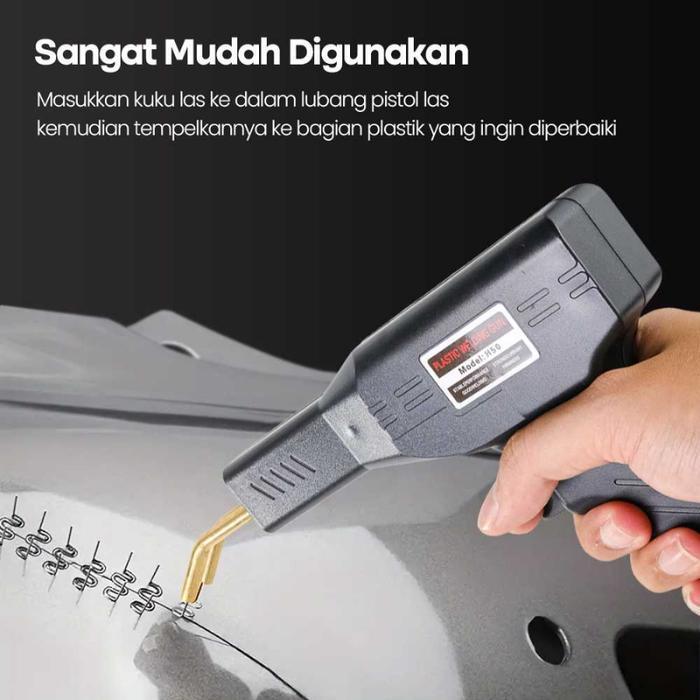 Las Solder Pemotong Plastik Spaktor Bodi Bemper Kendaraan Otomotif Ac 220 V 50W #Gratisongkir
