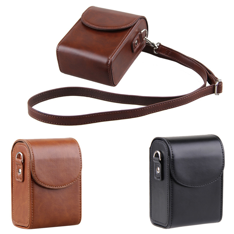 PU leather Camera Bags for panasonic lumix dmc-LX15 LX10 LX9 TZ99 TZ95 TZ90 TZ85 ZS99 ZS80 ZS70 pu