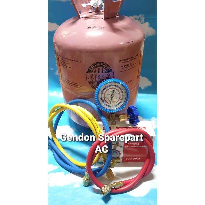 Hot Sale Paket Isi Ac R410A 1 Kg Tinggal Pake Langsung Dingin R410