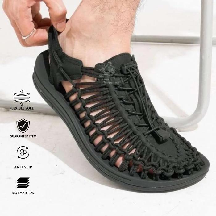 Sepatu Sandal Tali Unisex 36-45 Sendal Gunung - Sendal Outdoor - Sandal Pria Wanita Sandal Karet