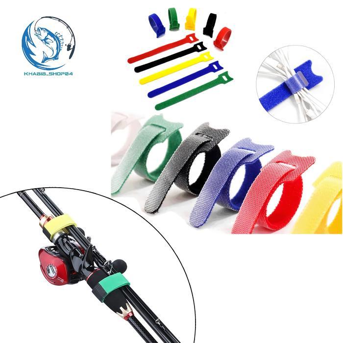 Strap Pengikat Joran Pancing Pengikat Kabel Carger Tali Serbaguna