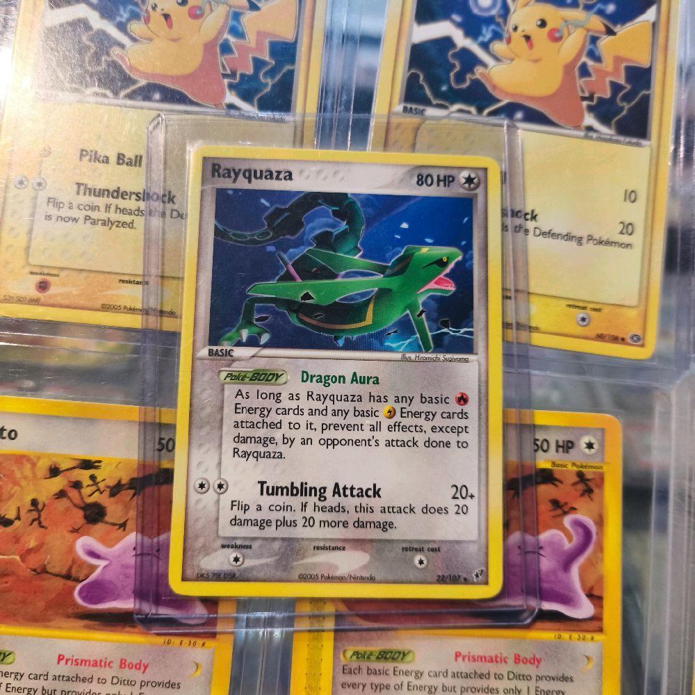 Rayquaza #22 Pokemon Deoxys Vintage Pokemon TCG Trading Card Game